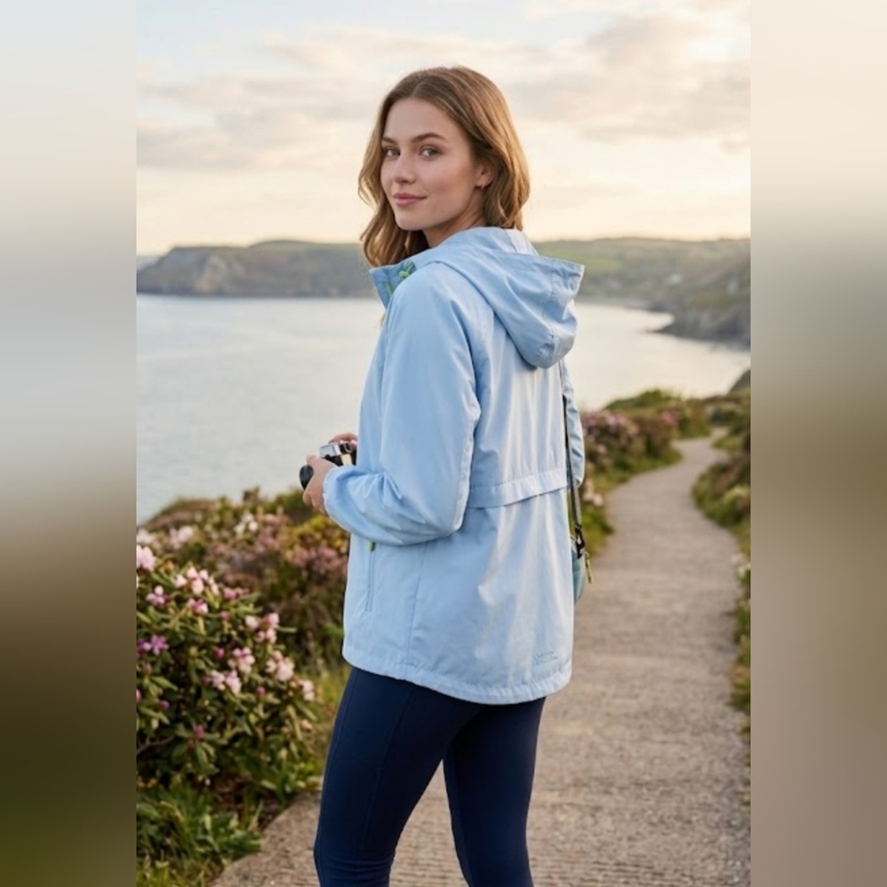 ✨️Northern Reflections Packaway Lightweight Jacket | size XL 🩵